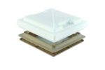 400 x 400 Rooflight c/w Flynet - Beige
